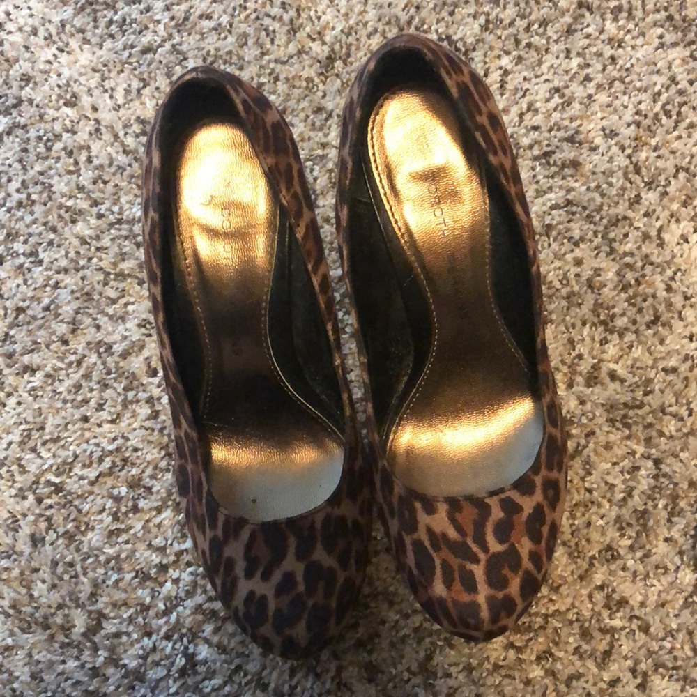 cheetah print heels - Picture 1 of 2